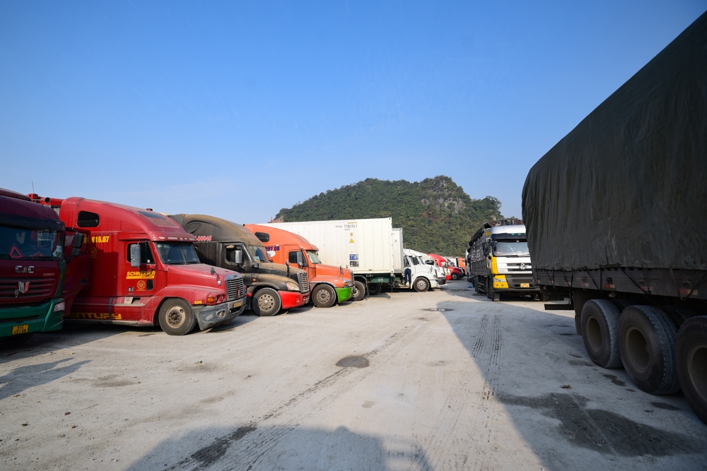 Hơn 4.800 xe hàng xuất đi Trung Quốc tắc ở cửa khẩu, Phó Thủ tướng chỉ đạo khẩn - Ảnh 1.