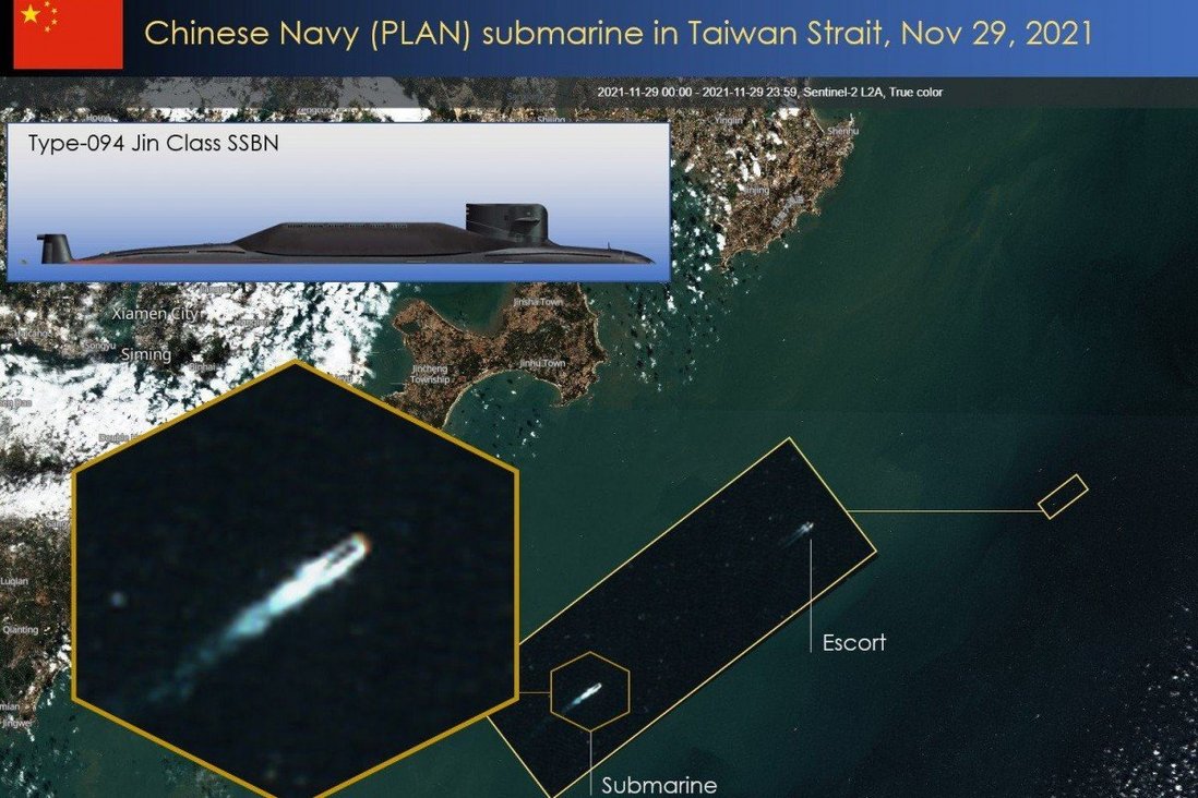 Phát hiện tàu ngầm hạt nhân mang tên lửa của Trung Quốc ở eo biển Đài Loan - Ảnh 1.