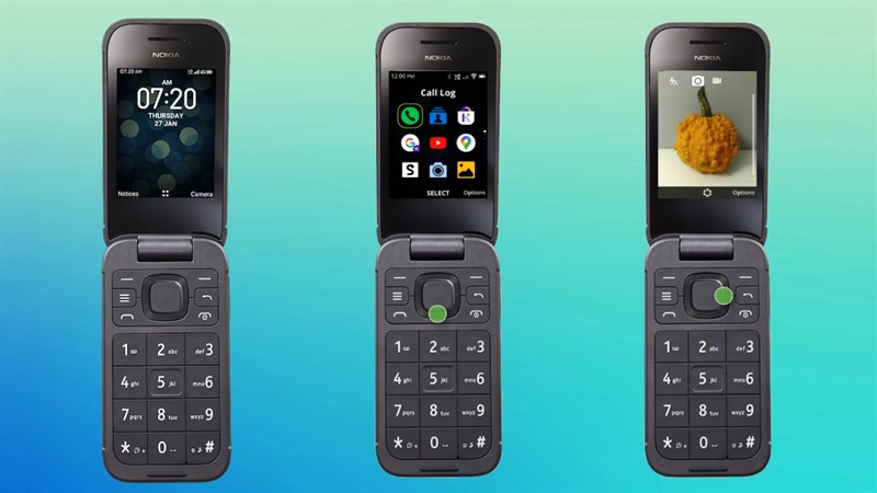 Huyền thoại nắp gập Nokia 2760 Flip phiên bản 4G chính thức lộ diện - Ảnh 1.