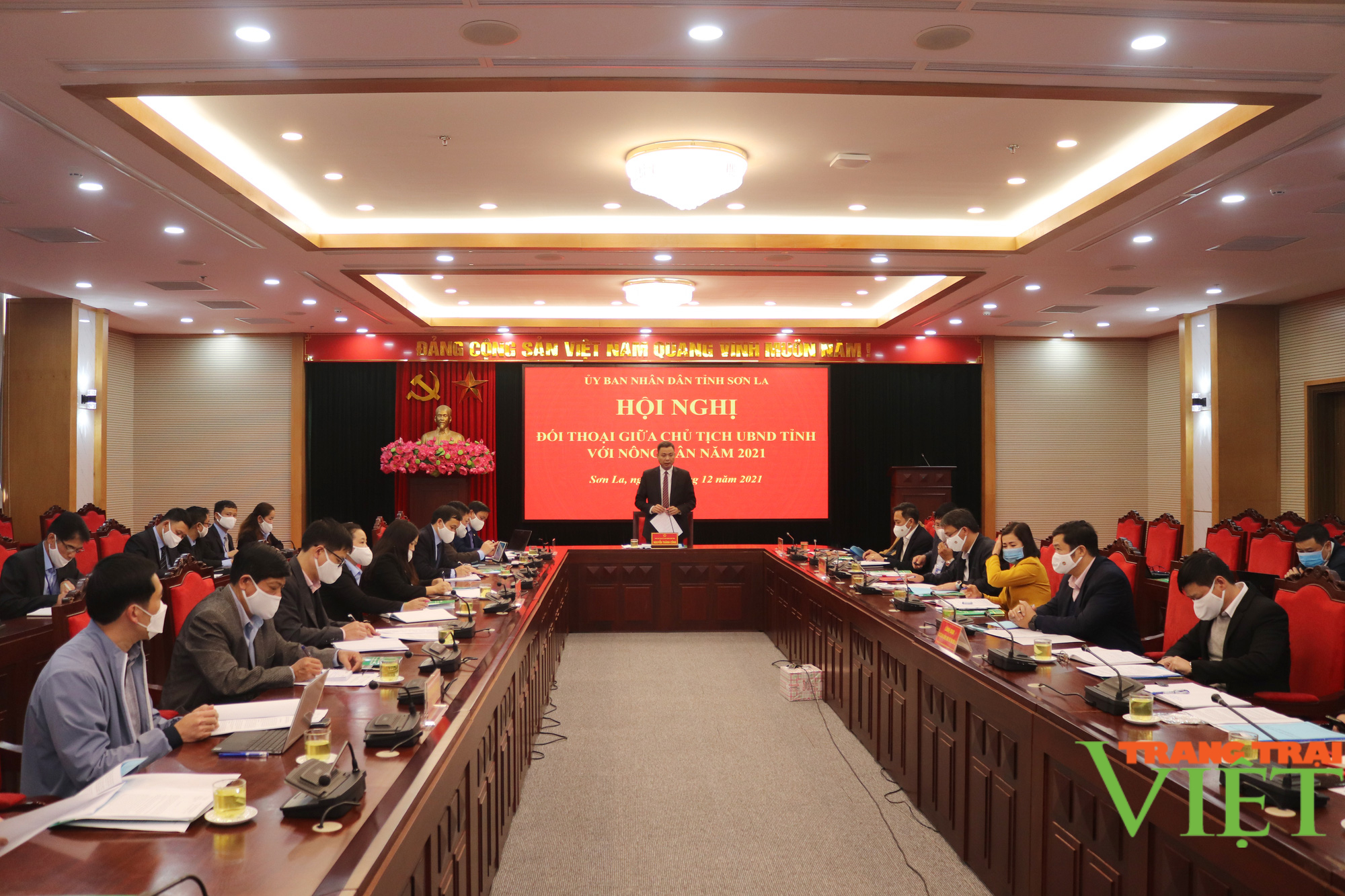 Sơn La lần đầu đối thoại với nông dân - Ảnh 1. Sơn La lần đầu đối thoại với nông dân - Ảnh 1.