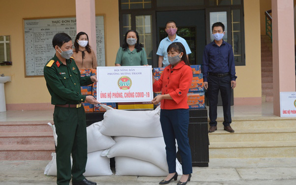 Hội Nông dân Điện Biên: Đẩy mạnh công tác tuyên truyền phòng, chống dịch Covid-19 - Ảnh 1.