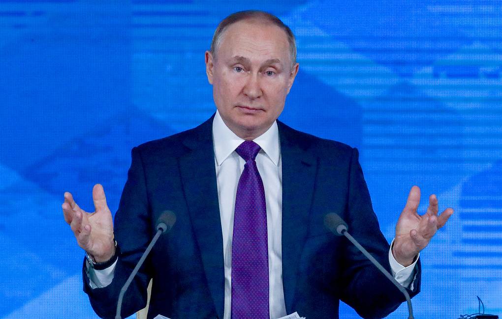 Trực tiếp: Putin bất ngờ tổ chức họp báo với 500 phóng viên giữa lúc đối đầu với phương Tây về Ukraine - Ảnh 16.