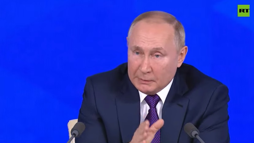 Trực tiếp: Putin bất ngờ tổ chức họp báo với 500 phóng viên giữa lúc đối đầu với phương Tây về Ukraine - Ảnh 8.