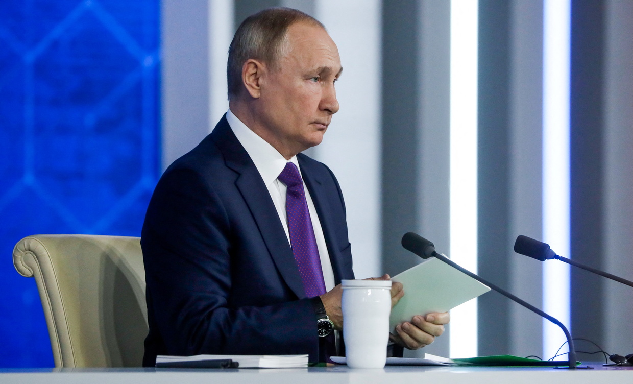 Trực tiếp: Putin bất ngờ tổ chức họp báo với 500 phóng viên giữa lúc đối đầu với phương Tây về Ukraine - Ảnh 6.