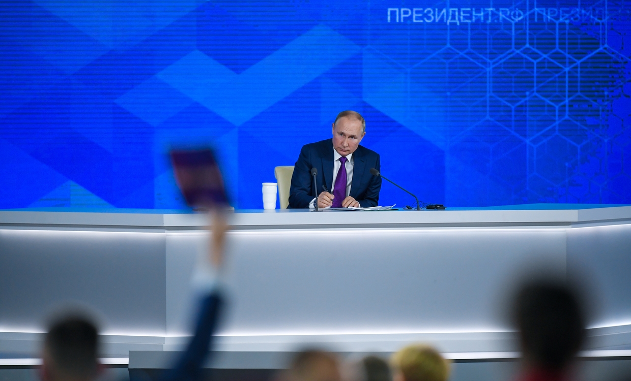 [TRỰC TIẾP] Họp báo của Putin: Nga muốn quan hệ hòa bình với Ukraine, nhưng... - Ảnh 5.