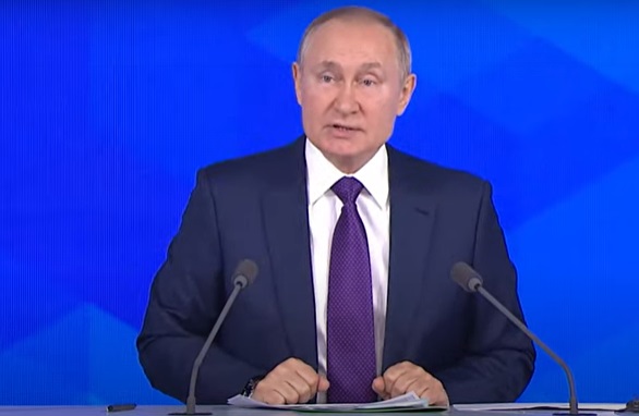 Trực tiếp: Putin bất ngờ tổ chức họp báo với 500 phóng viên giữa lúc đối đầu với phương Tây về Ukraine - Ảnh 17.