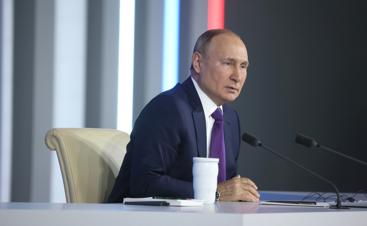 [TRỰC TIẾP] Họp báo của Putin: Nga muốn quan hệ hòa bình với Ukraine, nhưng... - Ảnh 3.