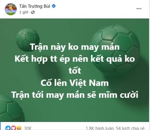 Thủ môn Bùi Tấn Trường: &quot;Trọng tài ép nên ĐT Việt Nam có kết qủa không tốt&quot; - Ảnh 3.