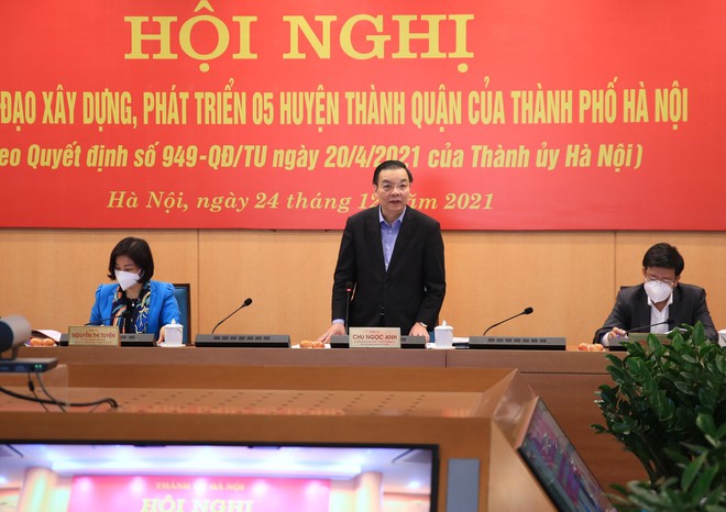 Chủ tịch Hà Nội: Tập trung cao độ đưa huyện Gia Lâm lên quận năm 2023 - Ảnh 1.
