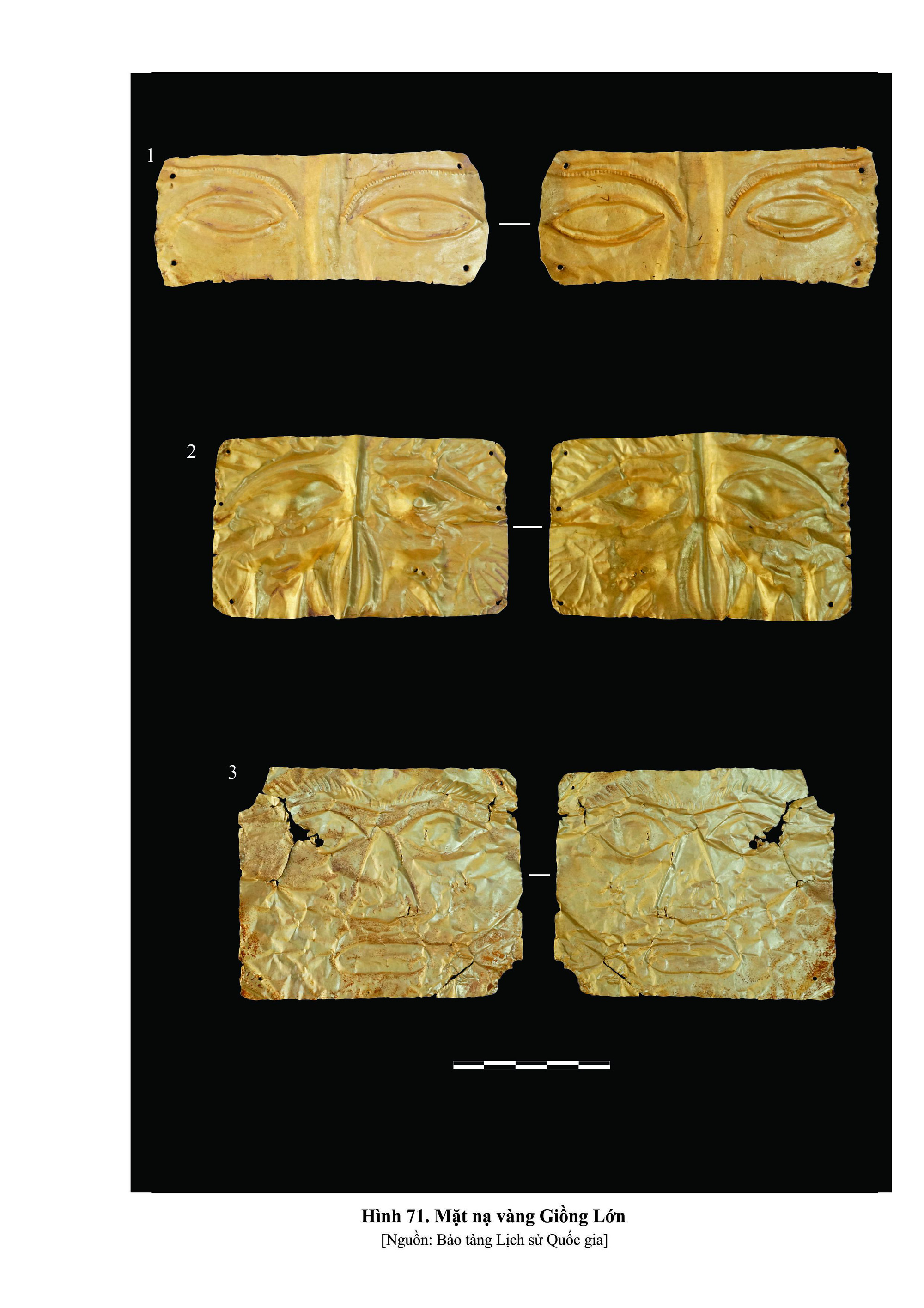 Sưu tập vàng lá ở Tiền Giang, mặt nạ vàng ở Vũng Tàu được công nhận Bảo vật Quốc gia - Ảnh 1.