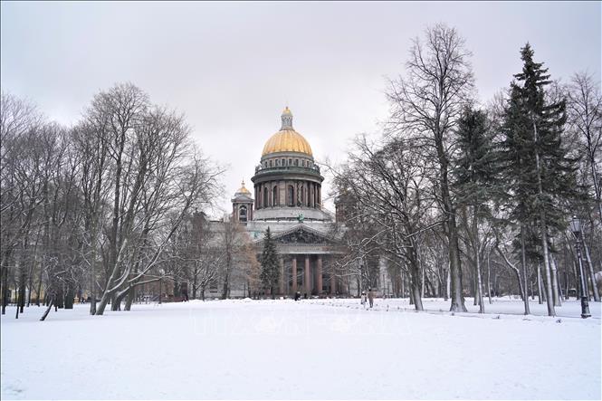 Thủ đô phương Bắc của nước Nga tuyết trắng - Ảnh 1.