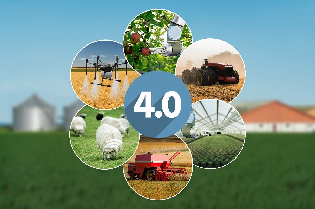 Tại thời điểm đó trong tương lai, chúng ta có thể nói về khái niệm nông nghiệp 4.0 phổ biến rộng rãi nhiều hơn ở giai đoạn hiện tại. Ảnh: @AFP.
