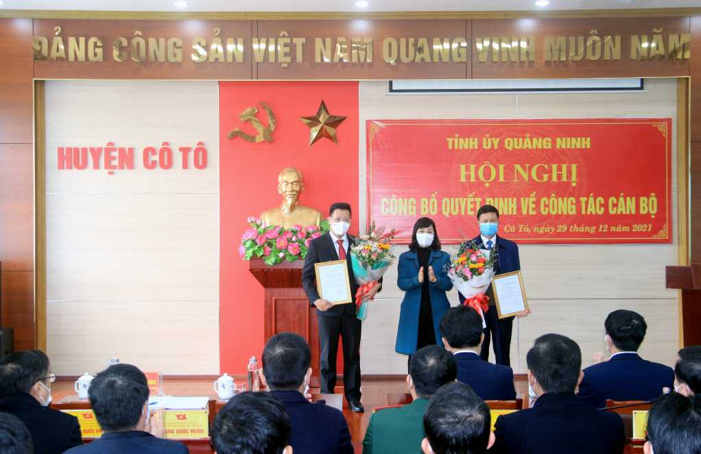 Chủ tịch Hội Nông dân tỉnh Quảng Ninh được điều động làm Bí thư Cô Tô - Ảnh 1.