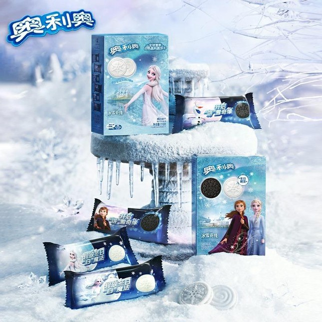 Oreo phiên bản bông tuyết Frozen - Ảnh 3.