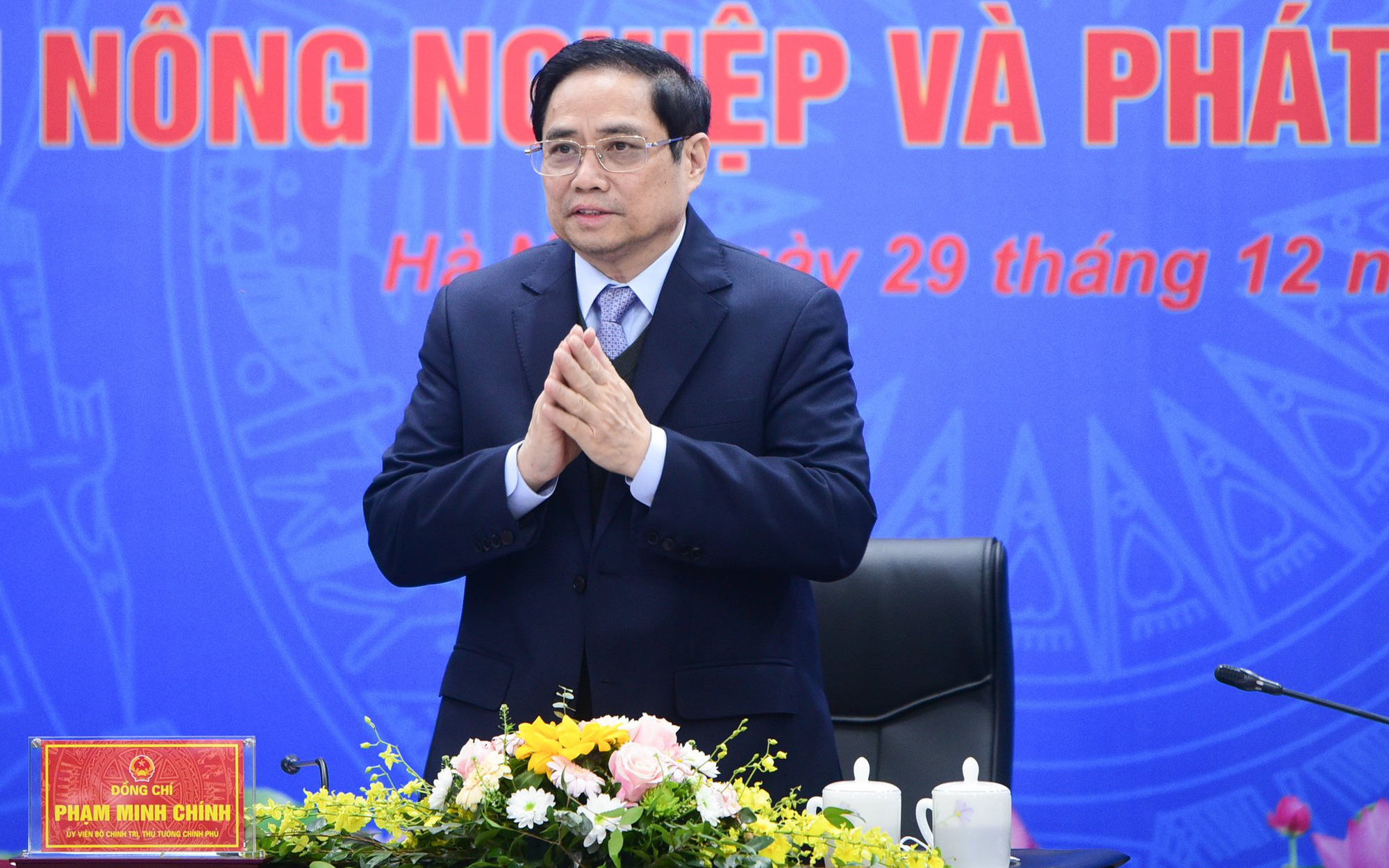 Thủ tướng Phạm Minh Chính dự Hội nghị tổng kết ngành nông nghiệp năm 2021, năm của những kỷ lục mới