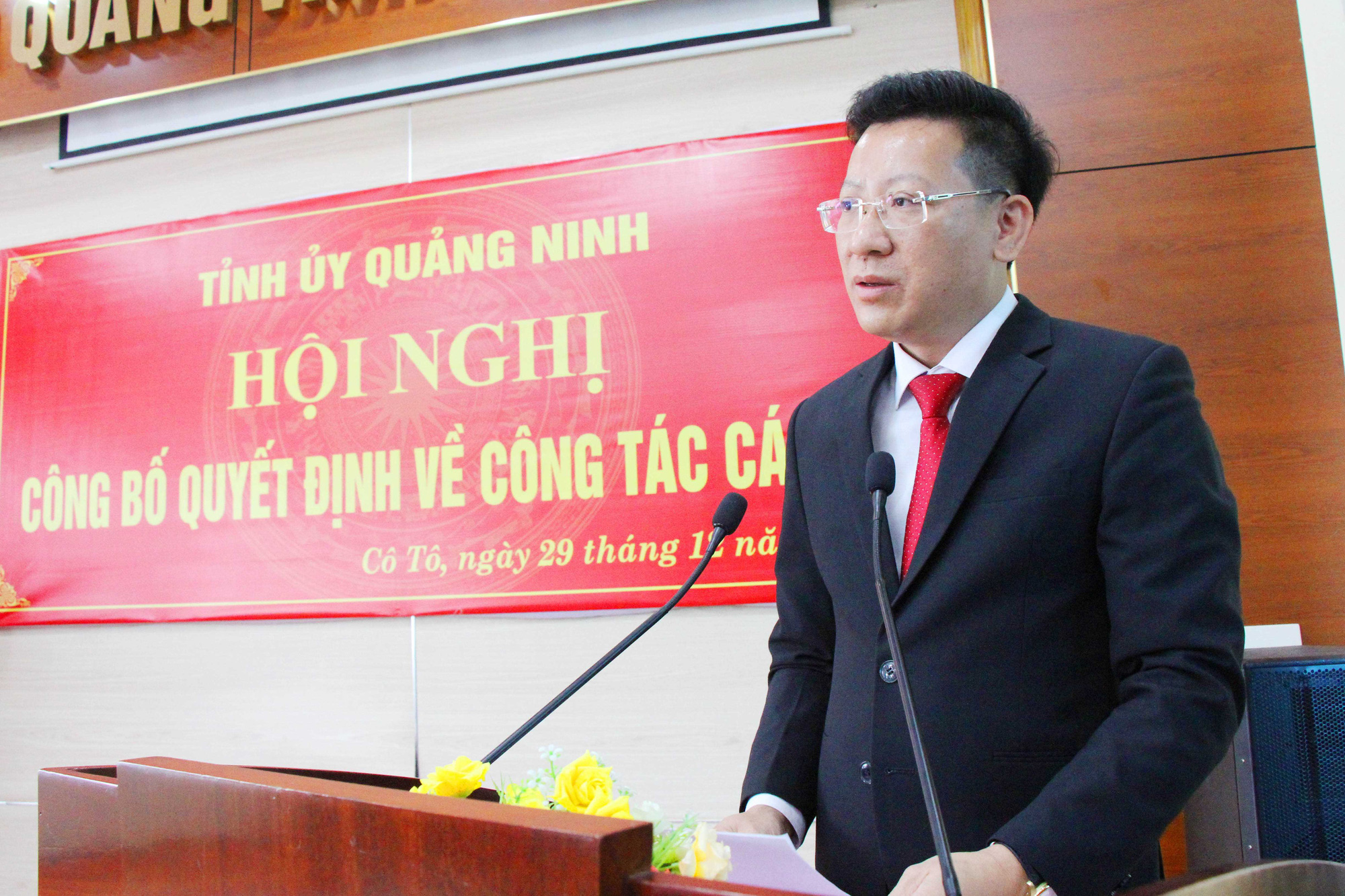 Chủ tịch Hội Nông dân tỉnh Quảng Ninh được điều động làm Bí thư Cô Tô - Ảnh 2.