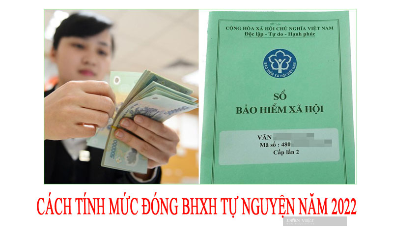 Cách tính mức đóng BHXH tự nguyện năm 2022 - Ảnh 1.