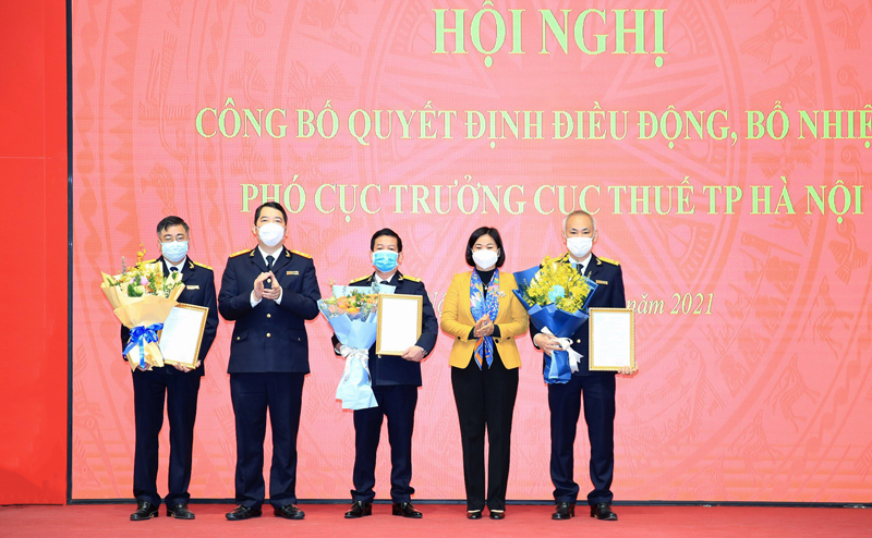Cục Thuế Hà Nội vừa được bổ nhiệm thêm 3 Phó Cục trưởng - Ảnh 1.