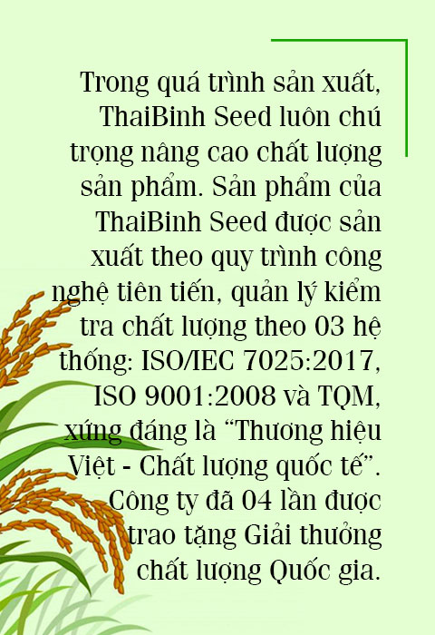 ThaiBinh Seed và nửa thế kỷ đồng hành cùng nông dân (Bài 1) - Ảnh 8.