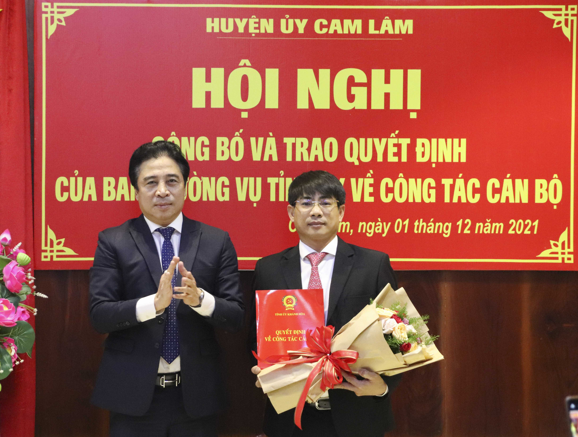 Khánh Hòa: Bổ nhiệm, điều động các cán bộ chủ chốt  - Ảnh 1.