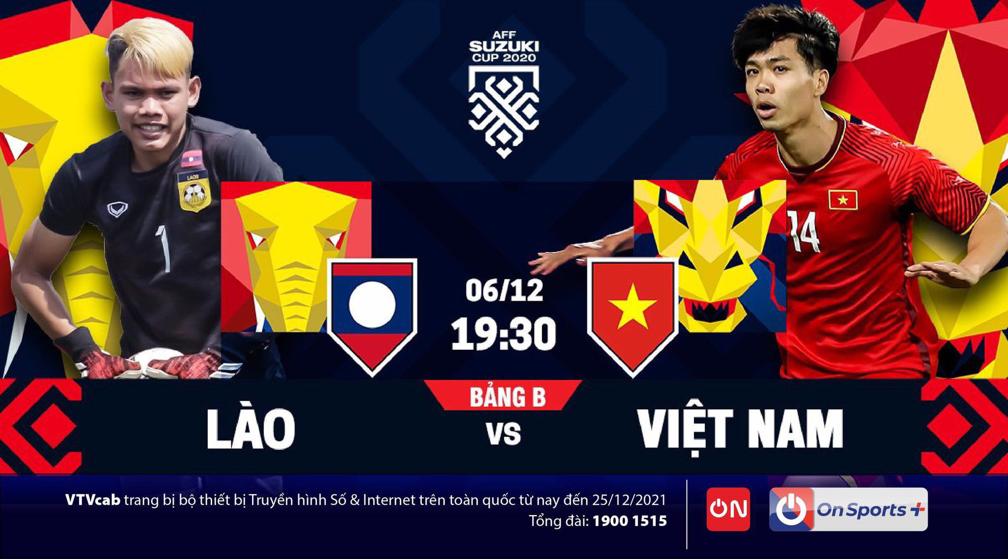 Xem trực tiếp Việt Nam vs Lào trên kênh nào? - Ảnh 1.