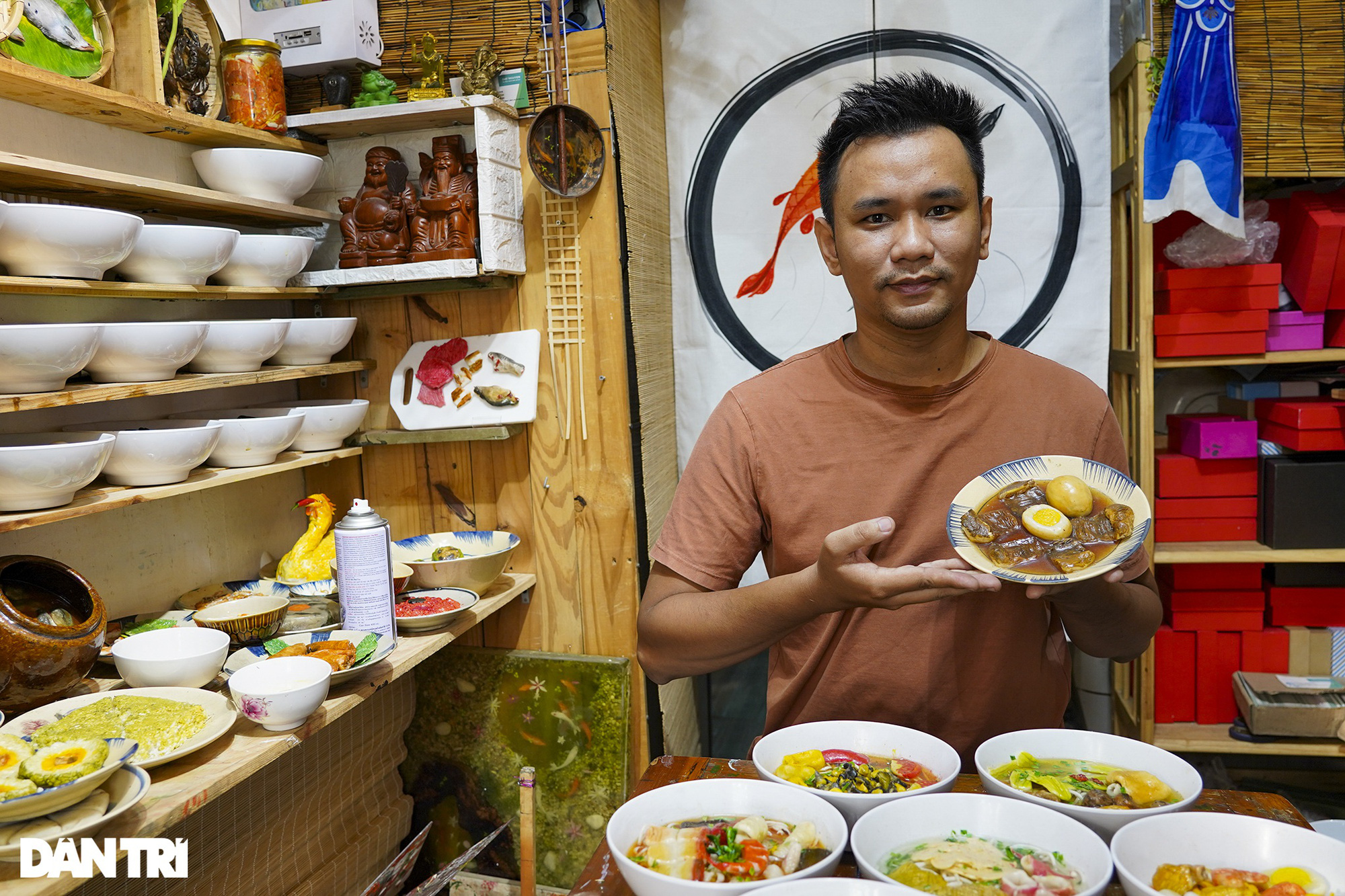 Độc đáo bộ sưu tập hơn 200 món ăn Việt được tạo hình từ đất sét - Ảnh 4.