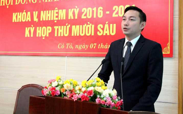 Bí thư Cô Tô Lê Hùng Sơn bị bãi nhiệm tư cách đại biểu HĐND tỉnh Quảng Ninh