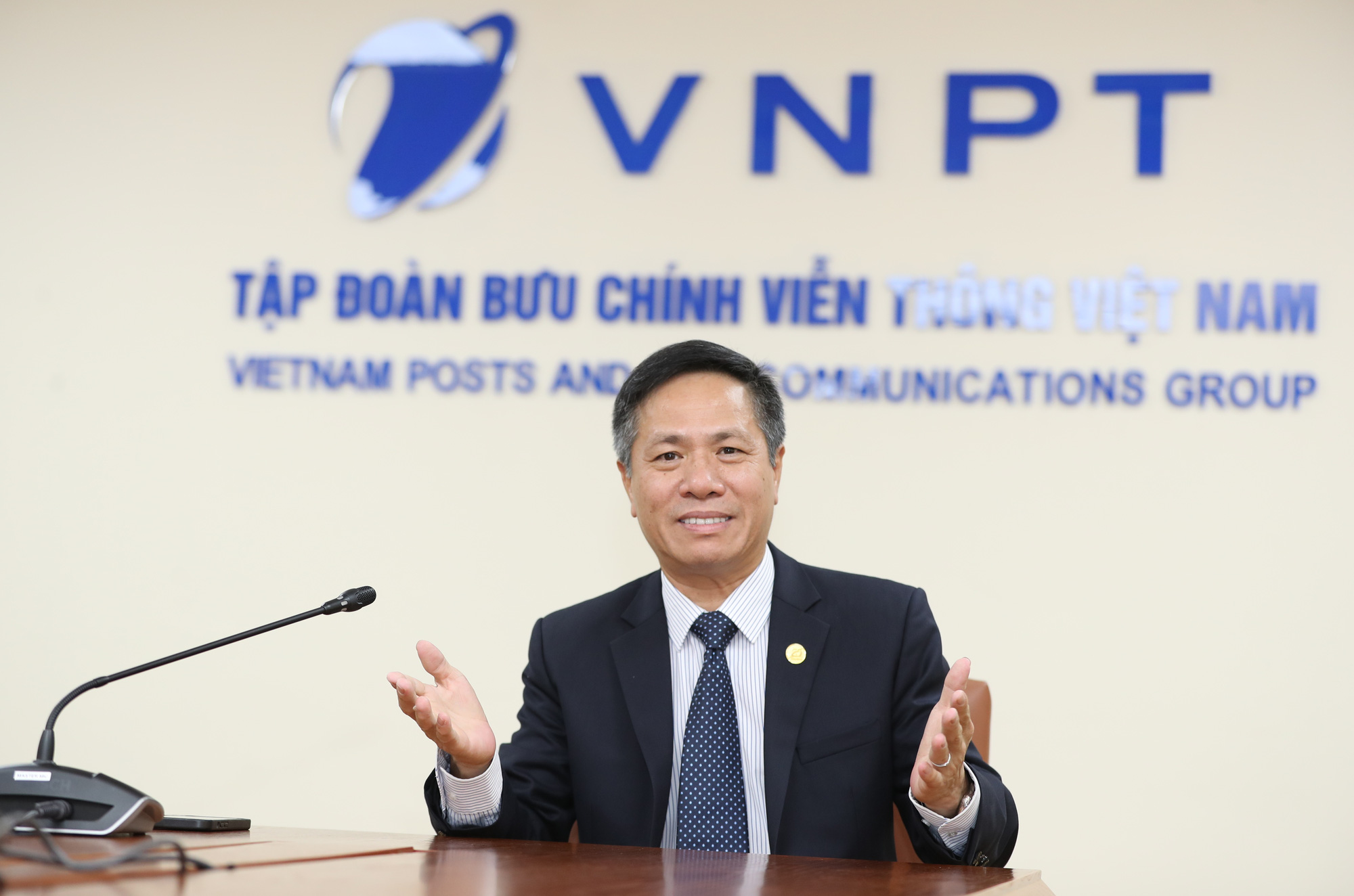 Ông Tô Dũng Thái - Bí thư Đảng uỷ, Chủ tịch Hội đồng thành viên Tập đoàn VNPT