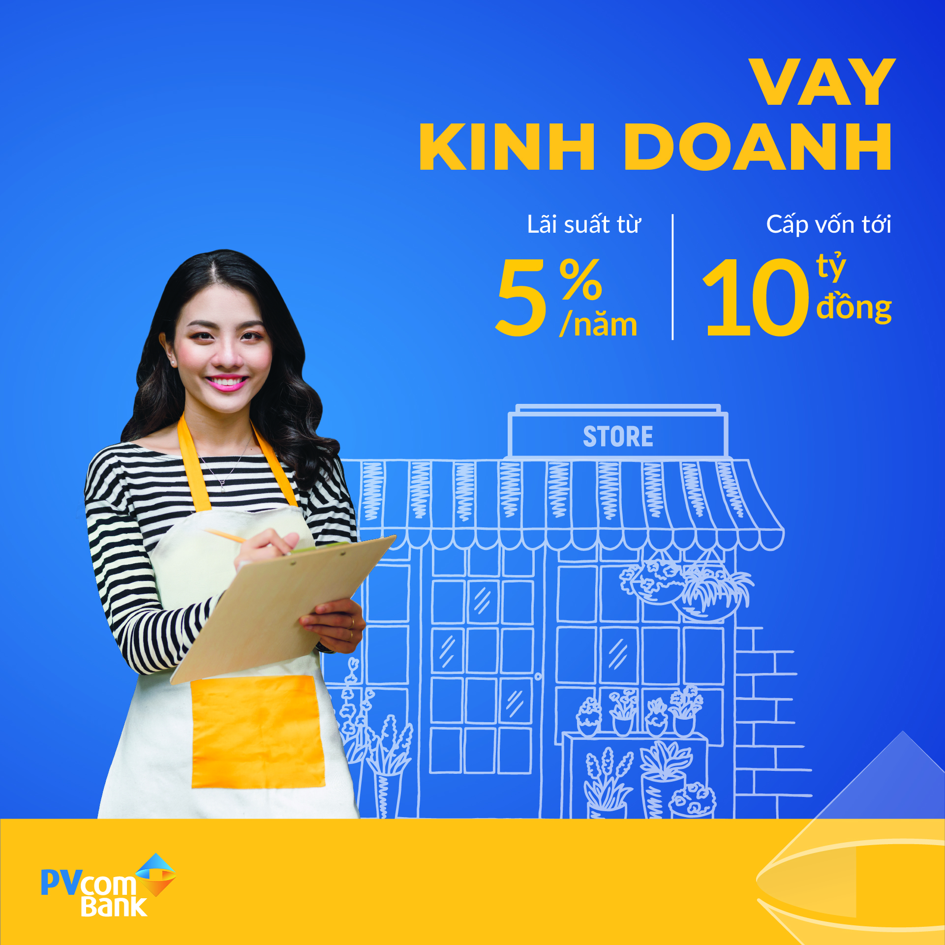 PVcomBank triển khai gói tín dụng lãi suất chỉ từ 5%/năm cho doanh nghiệp siêu nhỏ, hộ kinh doanh - Ảnh 1.