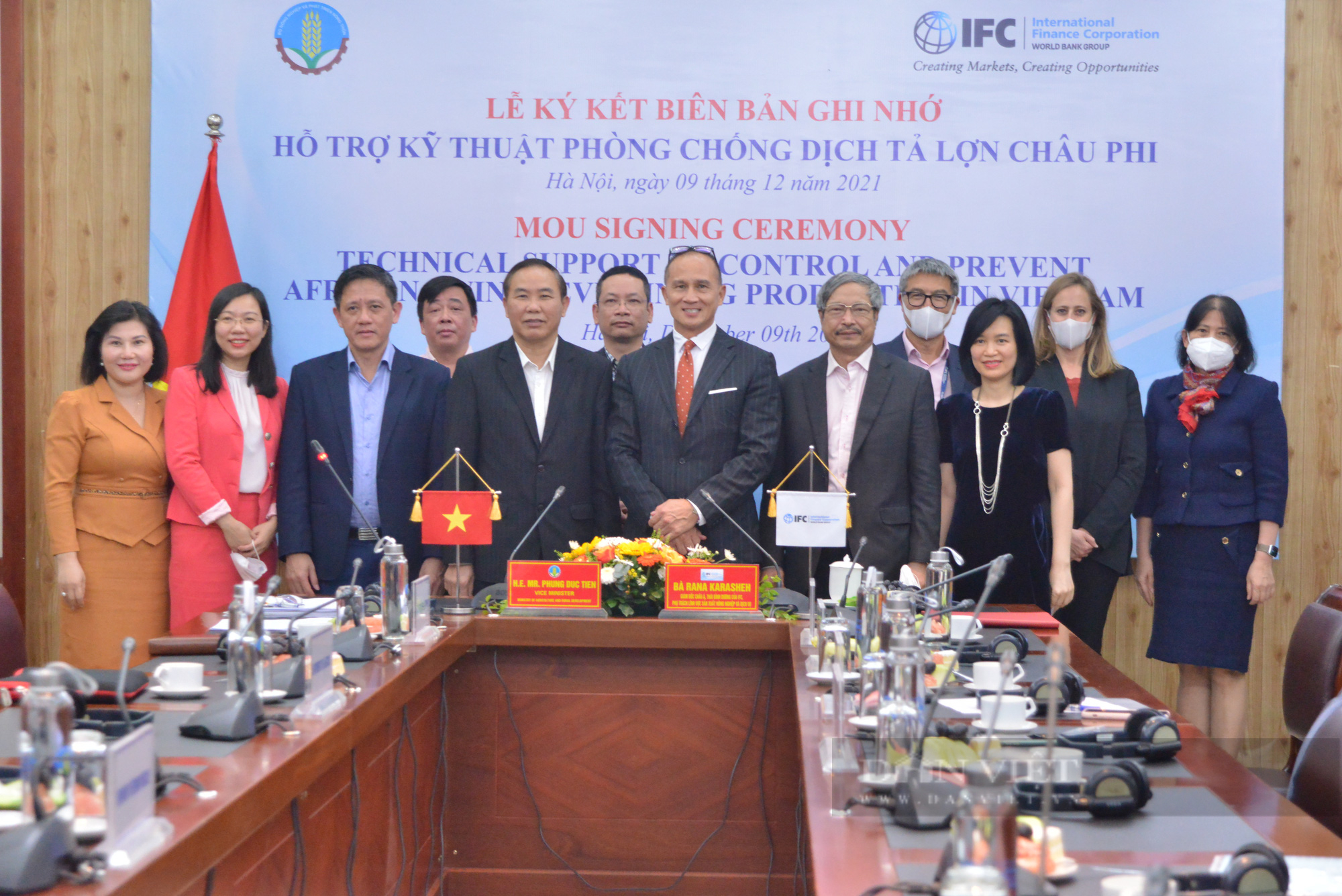 Tổ chức Tài chính quốc tế (IFC) hỗ trợ kỹ thuật phòng, chống dịch tả lợn Châu Phi ở Việt Nam - Ảnh 3.