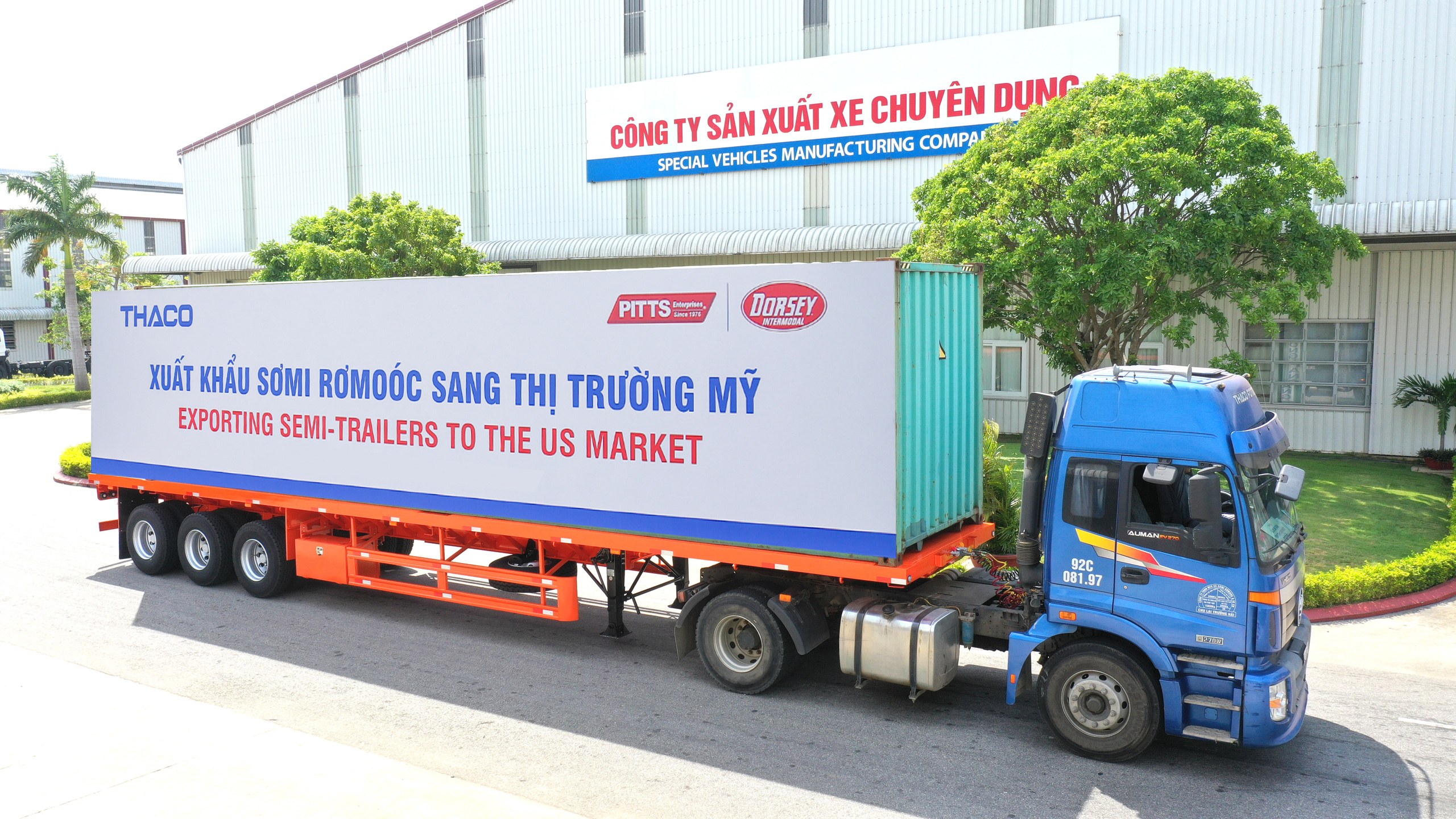 THACO ĐẨY MẠNH XUẤT KHẨU SƠMI RƠMOÓC SANG THỊ TRƯỜNG MỸ - Ảnh 3.