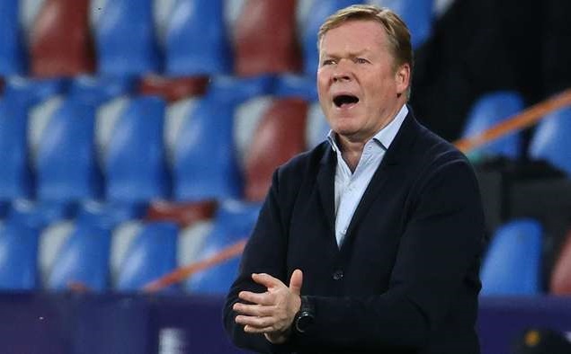 Koeman đã có danh hiệu Cúp Nhà Vua cùng Barcelona.