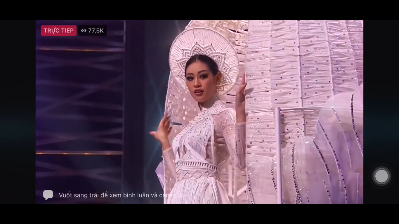 Hoa hậu Khánh Vân gây ấn tượng mạnh với cú xoay nhẹ tựa mây tại Miss Universe - Ảnh 2.