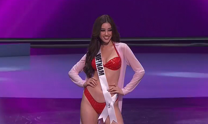 Khánh Vân tỏa sáng rực rỡ tại Bán kết Miss Universe - Ảnh 2.