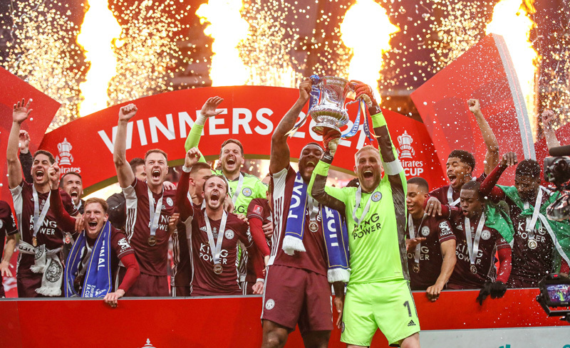 Vô địch FA Cup, Leicester nhận thưởng chưa bằng 1 tháng lương của Ronaldo - Ảnh 1.
