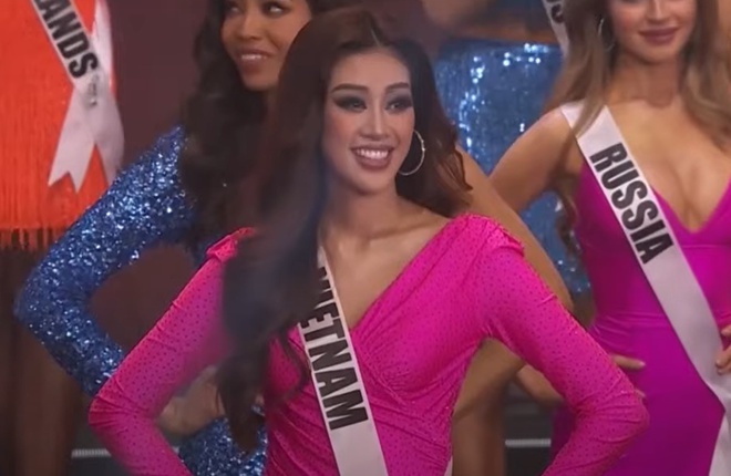 Chung kết Miss Universe: Khánh Vân lọt top 21 - Ảnh 1.