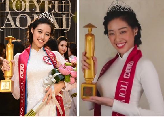 Khánh Vân: Từ Hoa khôi Áo dài giản dị 8 năm trước đến Top 21 Miss Universe 2020 &quot;lột xác&quot; khó tin - Ảnh 1.