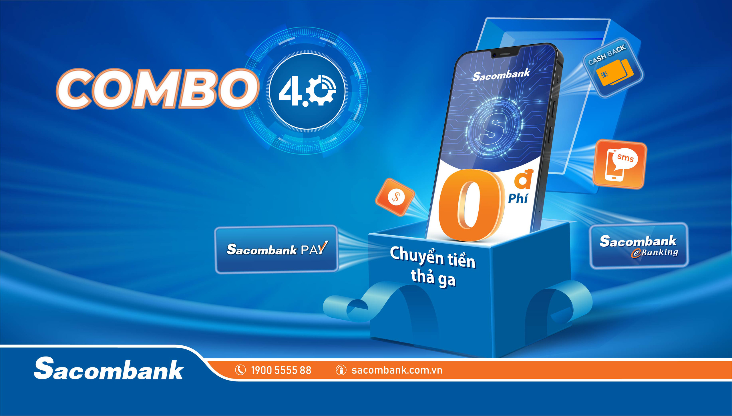 Chuyển tiền thả ga với Combo 4.0 của Sacombank - Ảnh 1.