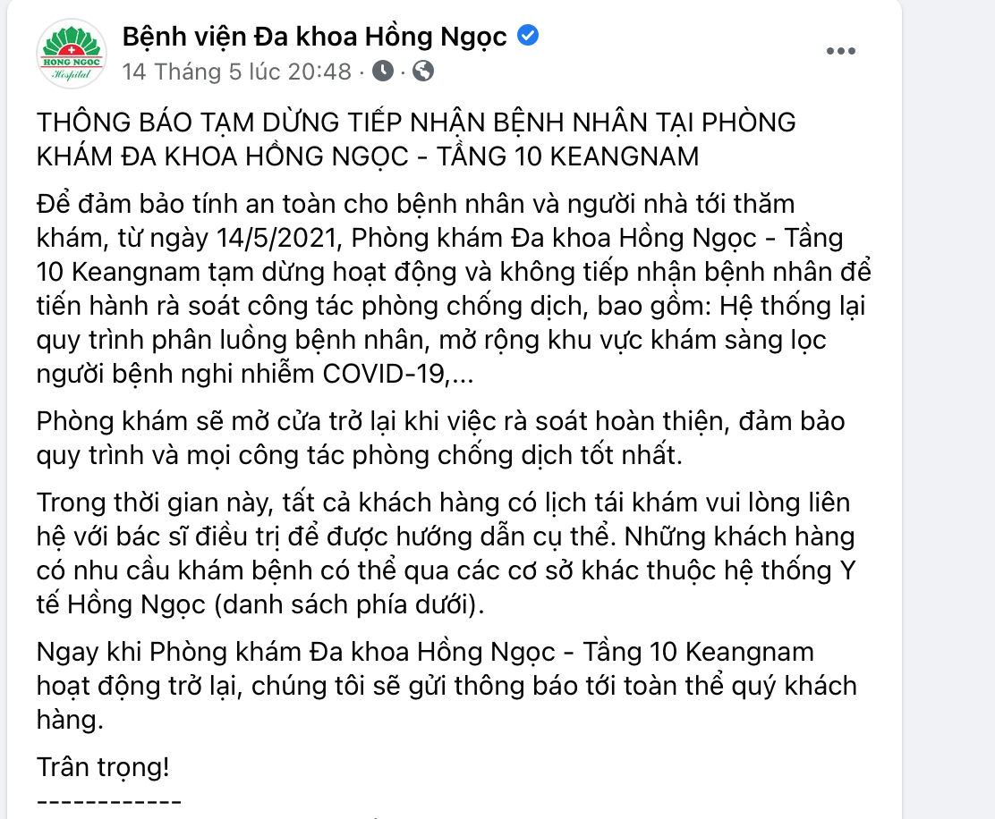 Ai đứng sau chuỗi Phòng khám Đa khoa Hồng Ngọc? - Ảnh 1.