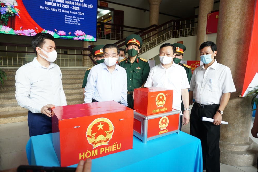 Chủ tịch Hà Nội hỏa tốc yêu cầu kiểm soát và tuyệt đối đảm bảo an toàn bầu cử - Ảnh 1.