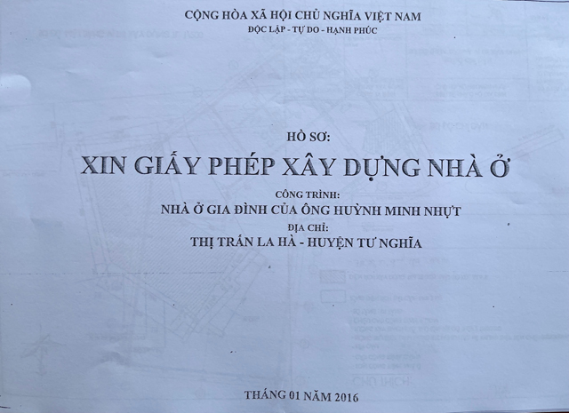 Quảng Ngãi:
Công ty Nhật Tân “biến” giấy phép cấp làm nhà ở thành xưởng kính
 - Ảnh 1.