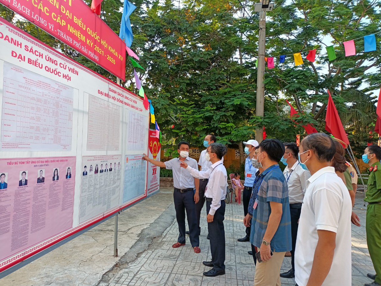 Hải Phòng: Khai mạc bầu cử sớm tại huyện đảo Bạch Long Vỹ - Ảnh 5.