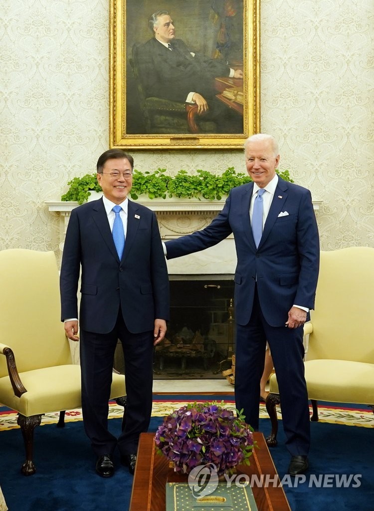 Hội nghị thượng đỉnh Moon-Biden đã thống nhất các điều kiện chung để đối thoại với Triều Tiên - Ảnh 1.