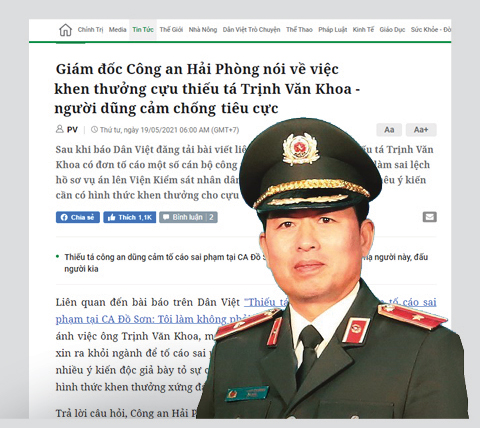 Bố mẹ cựu thiếu tá công an Trịnh Văn Khoa: “Gia đình tôi tiếc và lo lắm, nhưng rất tự hào về Khoa”