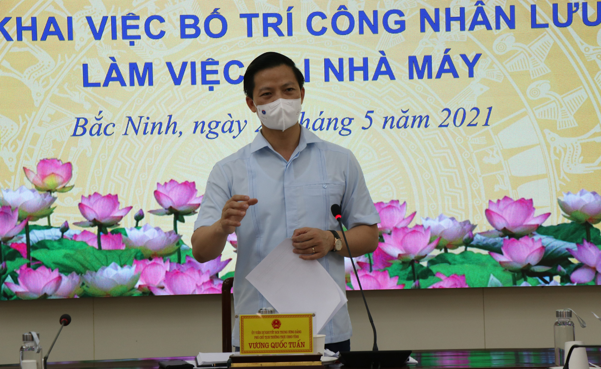 Bắc Ninh: Đề xuất đưa công nhân vào ăn, ở, làm việc trong nhà máy ít nhất 15 ngày, không đi ra ngoài - Ảnh 4.