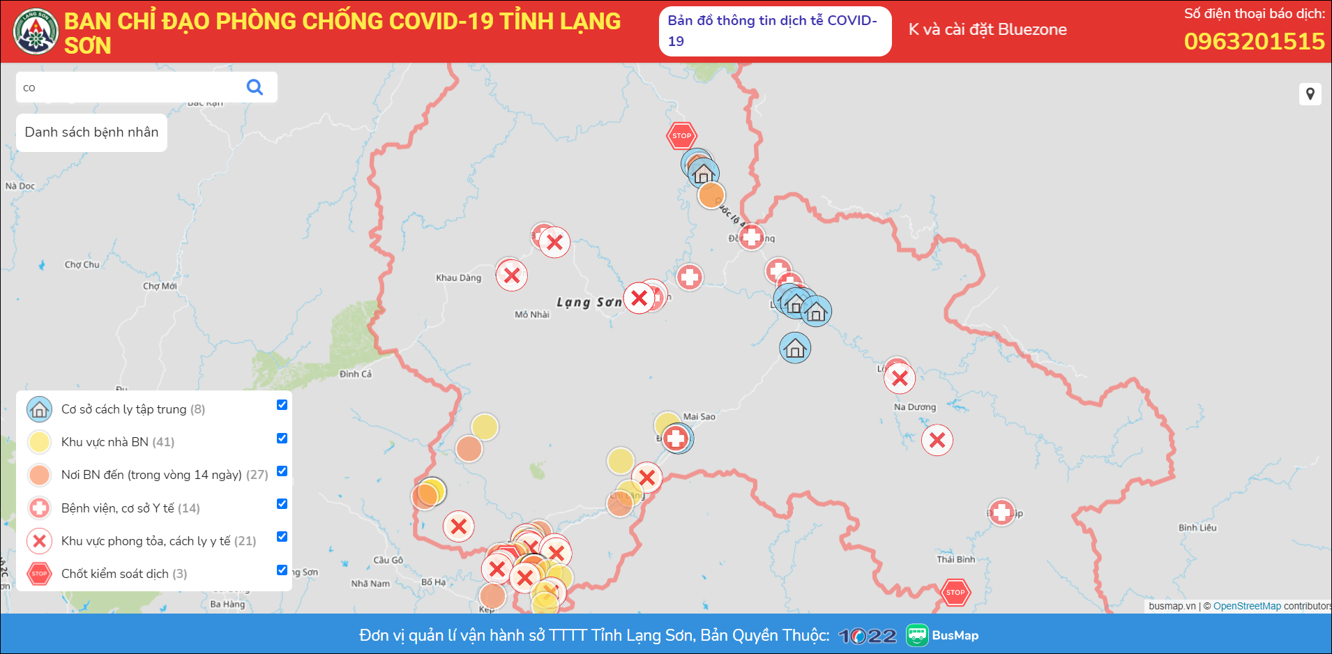 CovidMaps Lạng Sơn bản đồ dịch: CovidMaps Lạng Sơn là công cụ hữu ích giúp người dân kiểm soát dịch bệnh COVID-