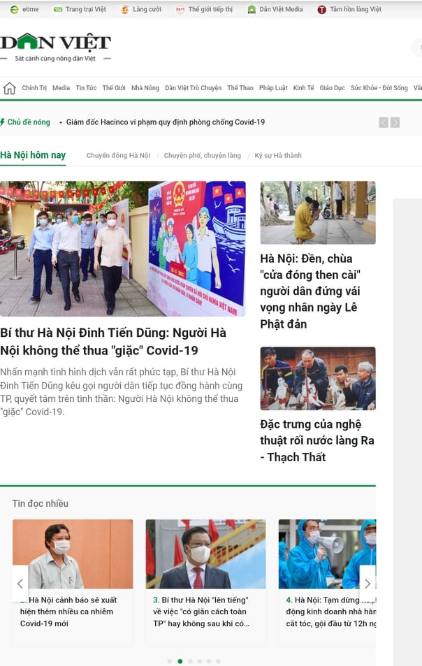 Quyết tâm thắng &quot;giặc&quot; Covid-19: Hà Nội mạnh tay xử lý nghiêm &quot;dịch&quot; fake news trên mạng xã hội - Ảnh 4.