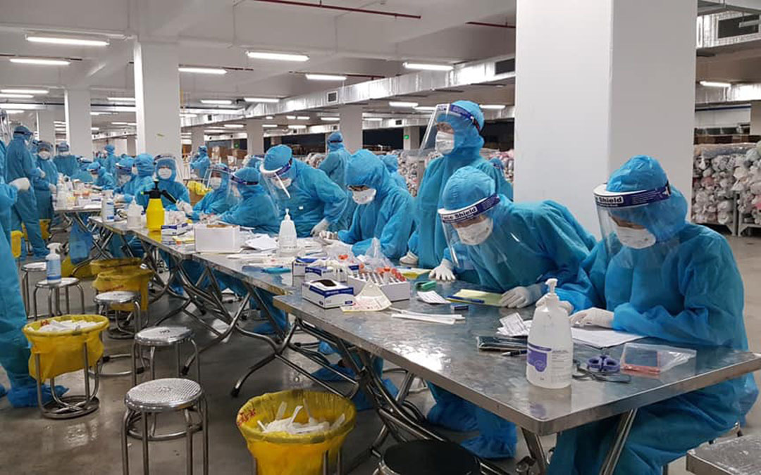 Gần 24.000 sinh viên ngành y, dược xung phong đến Bắc Giang, Bắc Ninh chống dịch Covid-19