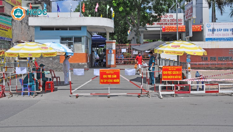 TP.HCM: Phong tỏa Bệnh viện quận Tân Phú do có ca nghi mắc ...