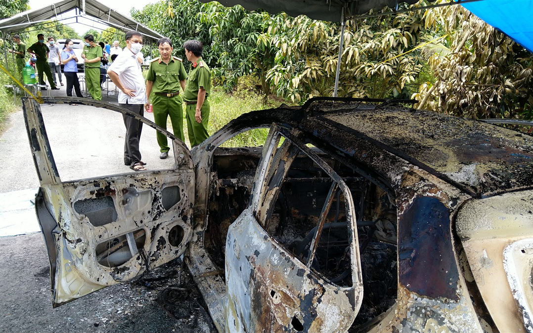 Bộ xương người cháy khô trên xe taxi ở An Giang: Diễn biến "nóng" mới